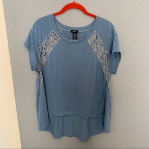 Rue 21 Blue Shirt M